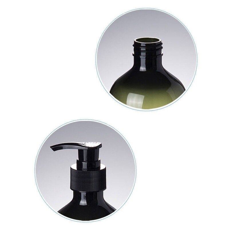 Dispensadores de jabón portátiles para baño, soporte de Gel de ducha y champú, botella vacía para el hogar, 300/500ml