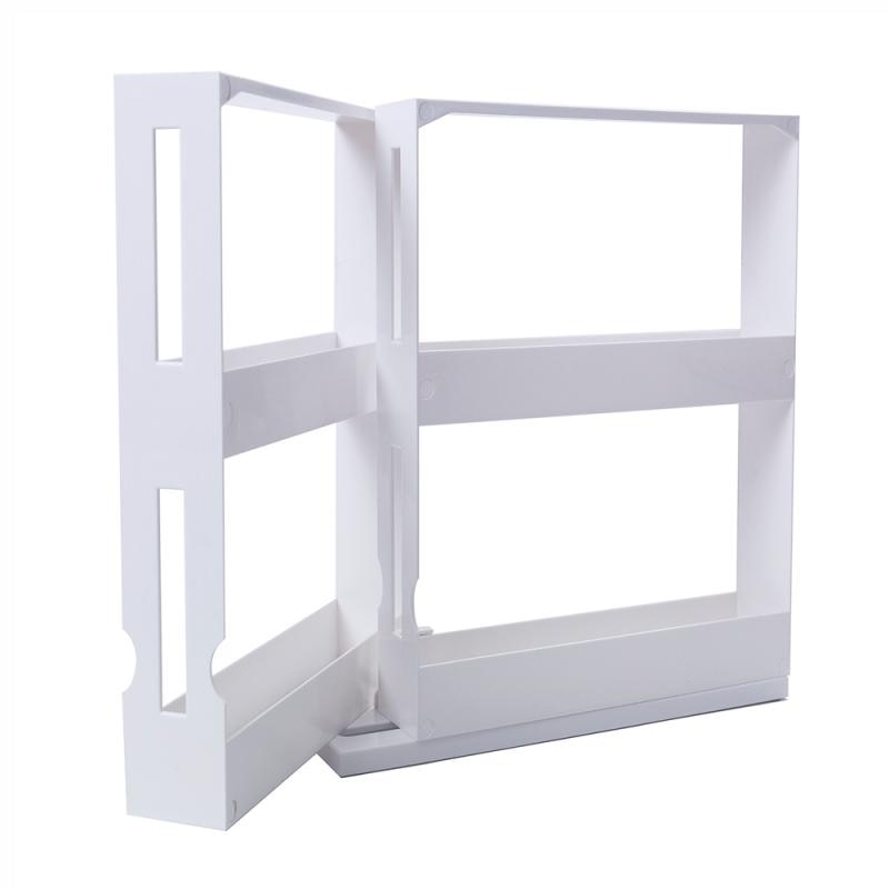 Multi-Function Rotating Storage Rack Kitchen Spice Organizer Rack Slide Kitchen Cabinet Cupboard Organizer Spice Storage Shelf