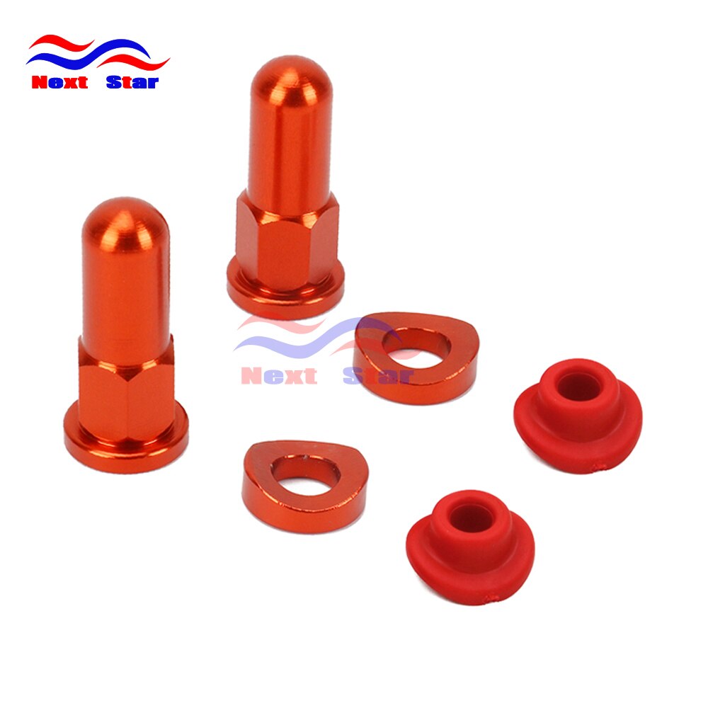 Universele motorfiets mx-velgsloten, moeren, ringen, beveiligingsbouten, pakking voor ktm, honda, yamaha, suzuki, kawasaki, dirt pit bike