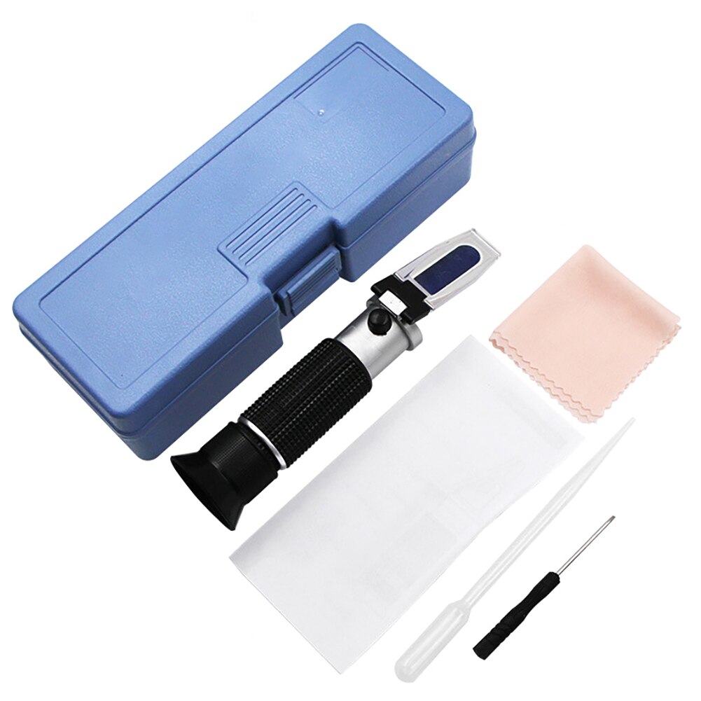 Refractometer 0~32% Optical Sugar Food Beverages Drink Juice ATC Content Meter Tool Test Handheld Measuring Tester