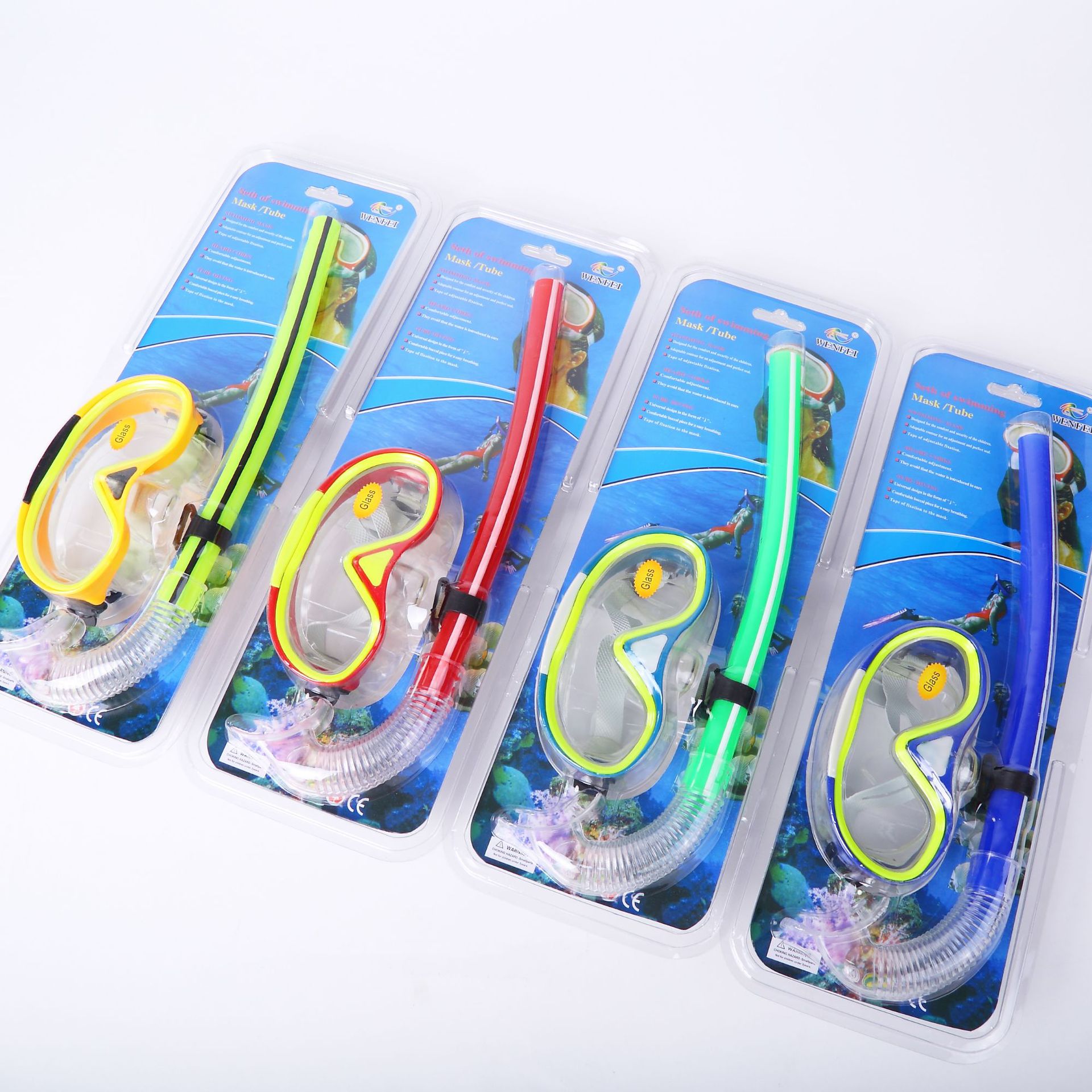 Adult Diving Gear Swimming Goggles Tempered Glass Diving Glasses Snorkel Set Adult Snorkel Set Diving Equipment