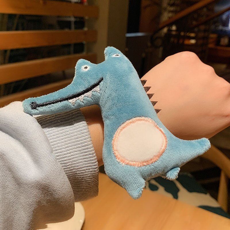 Jouet en peluche pour enfants, de bande dessinée Pop Circle, Bracelet Animal mignon tournesol Crocodile dinosaure, accessoires de décoration
