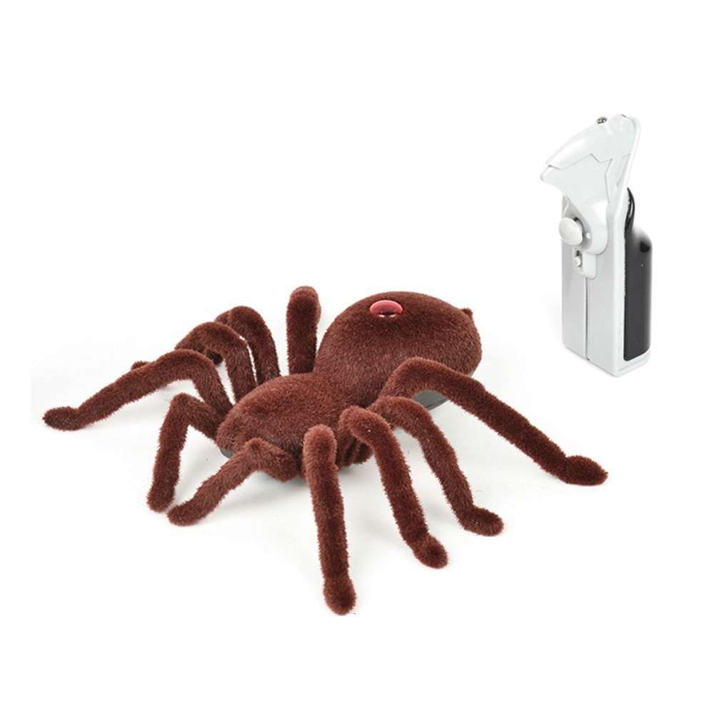 Halloween Truc Speelgoed Infrarood Afstandsbediening spider simulatie RC Insect model plezier grote size speelgoed voor kinderen