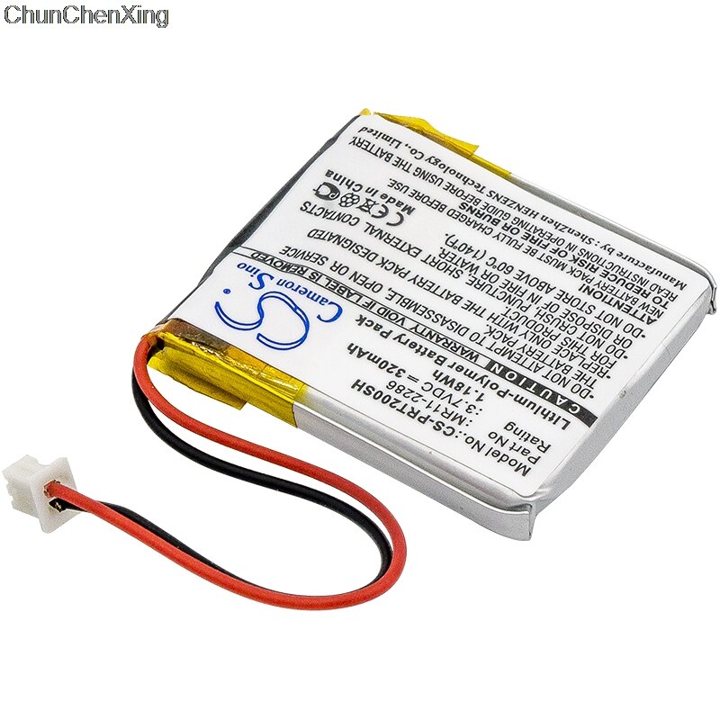 Cameron sino 320 mah batteri  mr11-2286 for casio prt -2gp