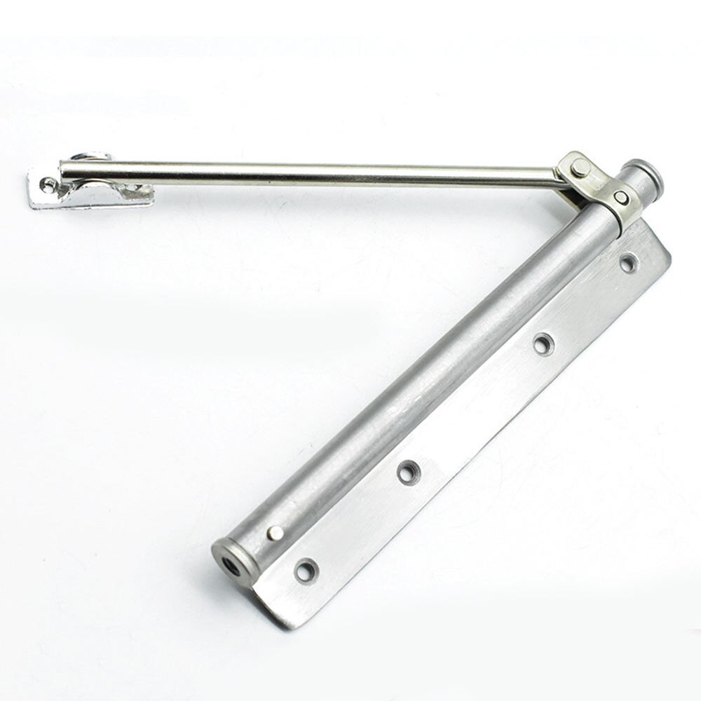 Adjustable Stainless Steel Door Closer Automatic Spring Latch Hinge For Home Fire Rated Door Hardware Improvement