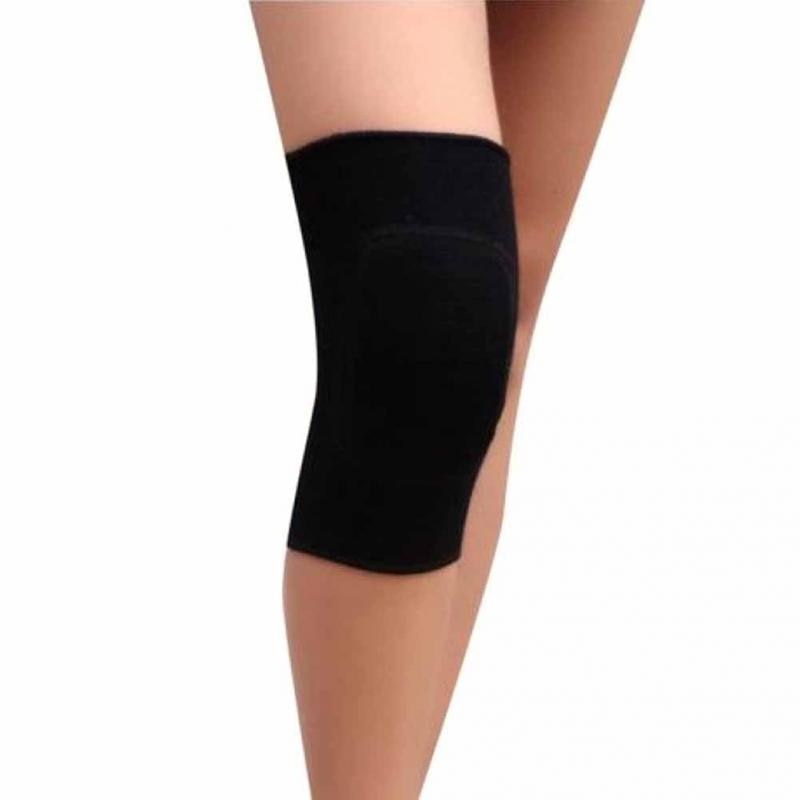 1Pc Volwassenen Kinderen Dans Kniebeschermers Sport Knie Protector Yoga Volleybal Knie Ondersteuning Gym Fitness Kniebeschermers Sport Veiligheid # h913: Black / L