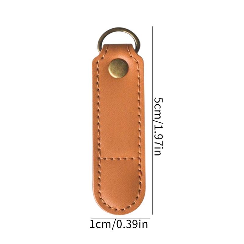 Sim Kaarthouder Pu Lederen Verwijdering Ejector Pin Tool Opslag Pouch Met Afneembare O-Ring Draagbare Telefoon Kaart Tas kerstcadeaus