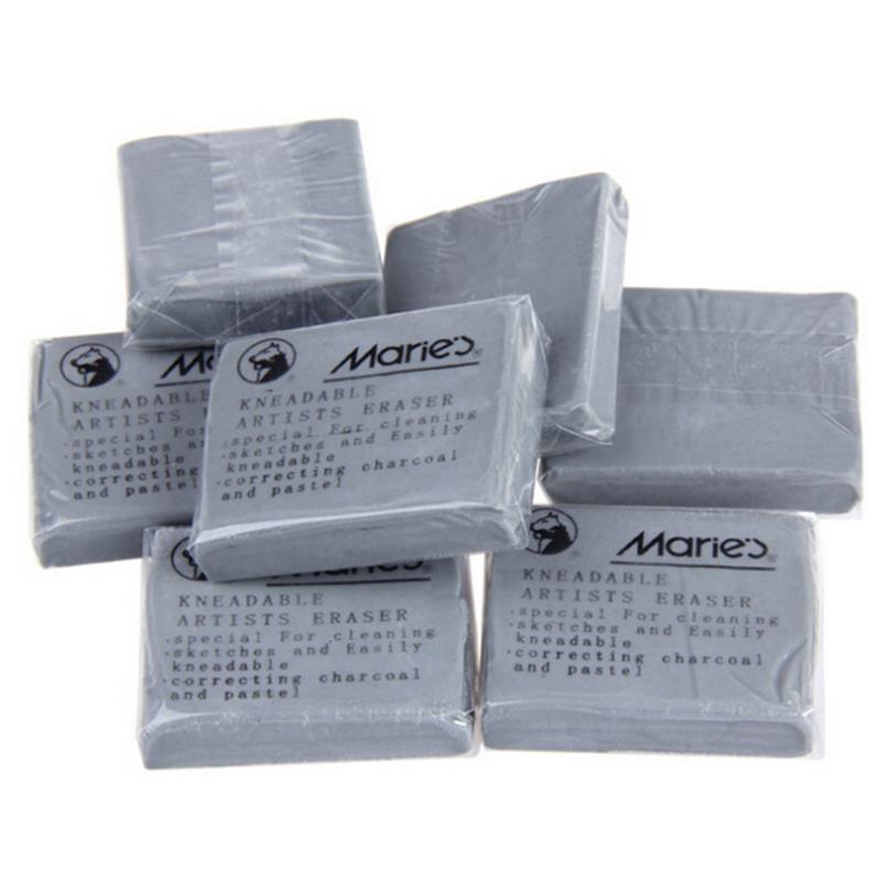 1/3/5PCS Soft Eraser Strong Adhesive Kneadable Cleaning Pencil Drawing Stationery Pencil Eraser School Office Supplies