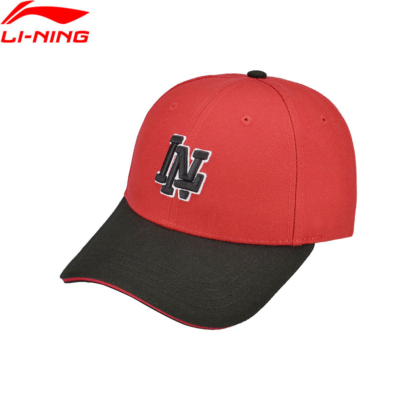 Li-Ning Unisex The Trend Baseball Cap 100% Polyester 56-60cm LiNing Comfort Sports Caps Hats AMYP016 EJFM19
