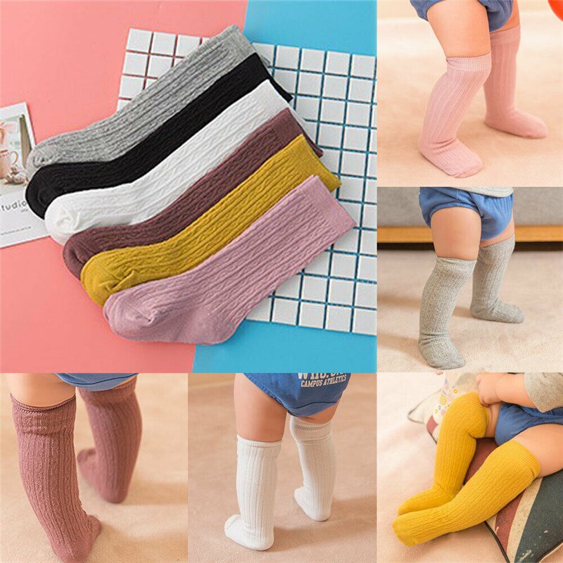 Pudcoco baby kind peuters meisjes jongens kniekousen panty's beenwarmers kousen leeftijd 0-3t