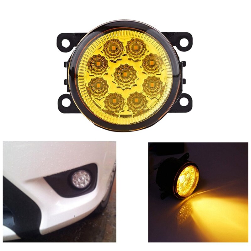 4F9Z-15200-AA 2Pcs Auto Mistlampen Verlichting Led Verlichting Voor Ford Explorer Transit Focus Fusion Voor Honda Crosstour CR-V Voor nissan