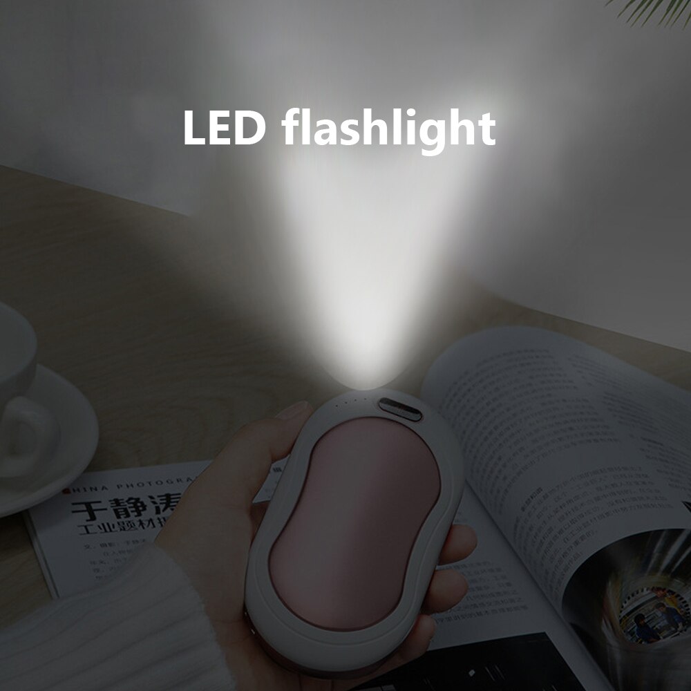 10000 mAh mini ogrzewacz dłoni USB ładowanie kieszeni 5 V/1A powerbank robić telefonu długa żywotność przenośne zimowe ciało poręczny cieplej podgrzewacz robić rąk