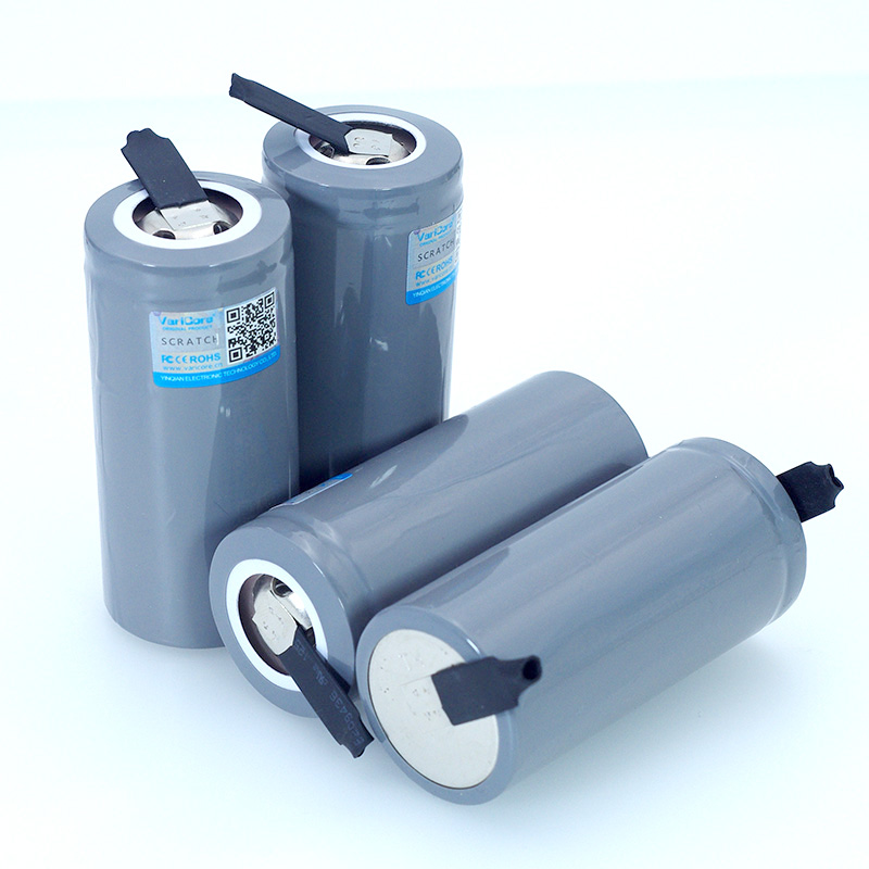 Batteria LiFePO4 da 3,2 V 32700 6500 mAh Batteria ad alta potenza massima 55 A a scarica continua da 35 A + fogli di nichel fai-da-te