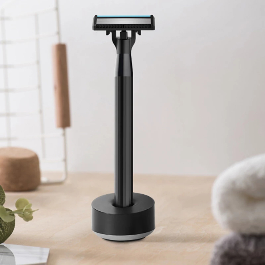 Mijia Blade Huanxing Scheerapparaat Baard Scheren H300 Handmatig Scheermes Magnetische spaanders Scheermesje voor Mannen Van Xiaomi Ecologische Ketting
