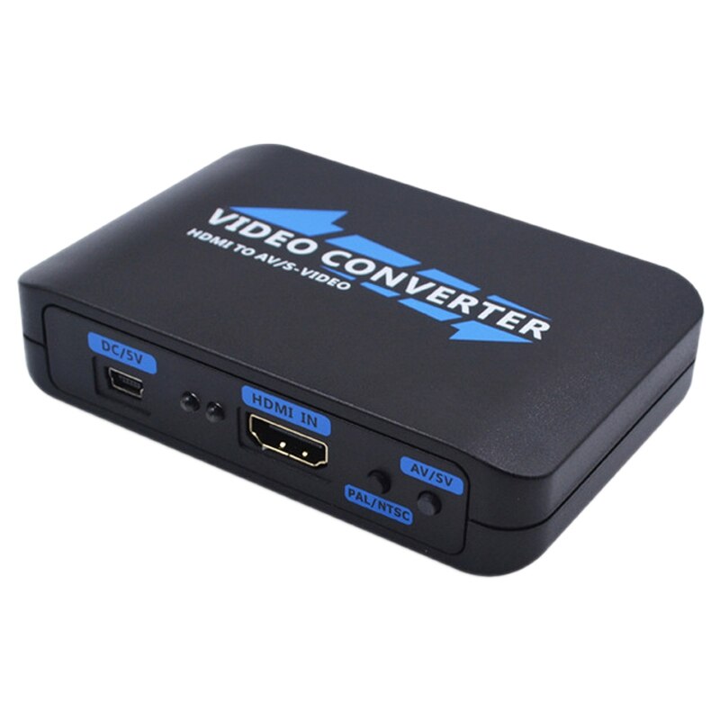 Hdmi til av konverter hdmi til rca lotus hd video konverter 1080p hd til tv, skærm, projektor, spillekonsol(eu-stik): Default Title