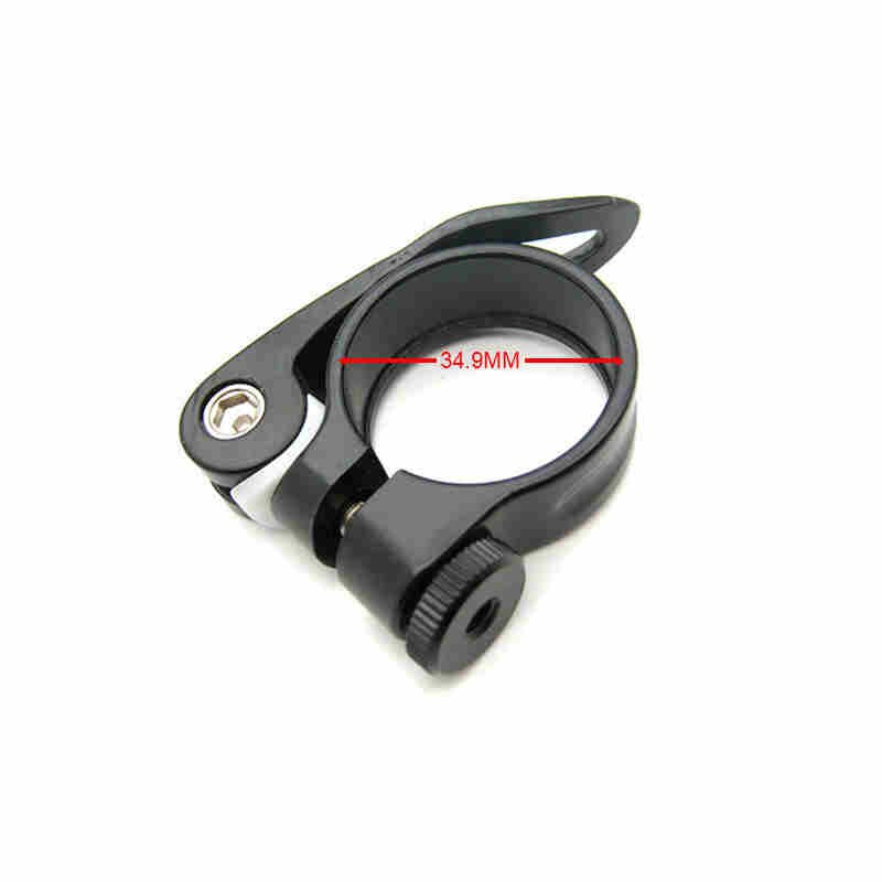 34.9mm quick release cykel sadel sadelpind klemme sadelpind montering klip holder til mountain road cykling cykel clips tilbehør