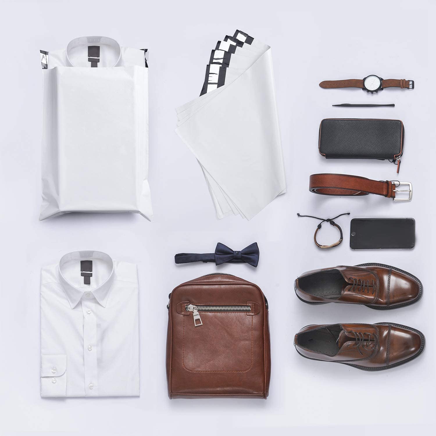 White Courier Bags poly mailer bags mailing bags Self Seal Envelops Plastic Packaging bag plastic bags for packing