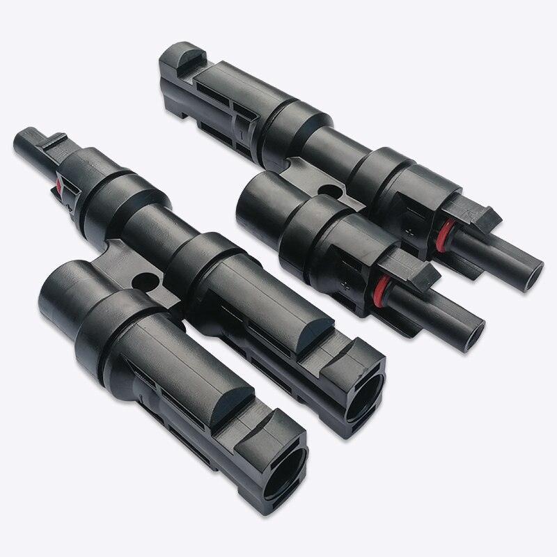 Connector 1 Pair Solar PV Multi Parallel Branch Connectors pv module panel connector Male &amp; Female Solar Energy Adapter