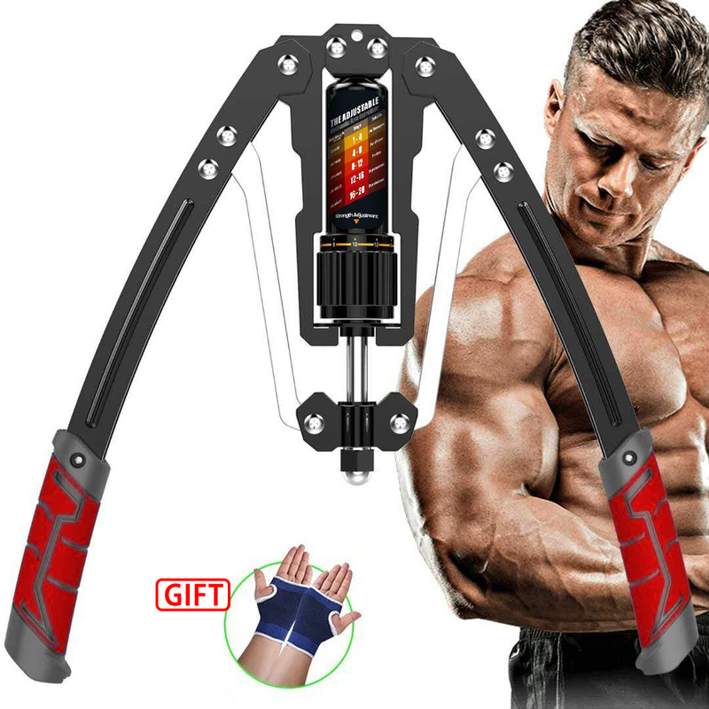 Arm Sporter Verstelbare Druk 22-440 Pond Onderarm Trainingsapparatuur Borst Expander Spierkracht Trainer Home Gymapparatuur