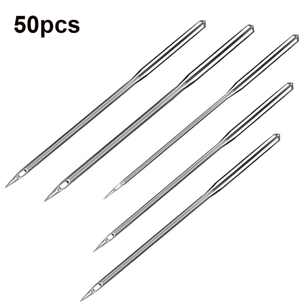 50Pcs Sewing Machine Needles Universal Regular Point Replacement for Singer Brother Sizes 65/9 75/11 80/12 90/14 100/16: Default Title