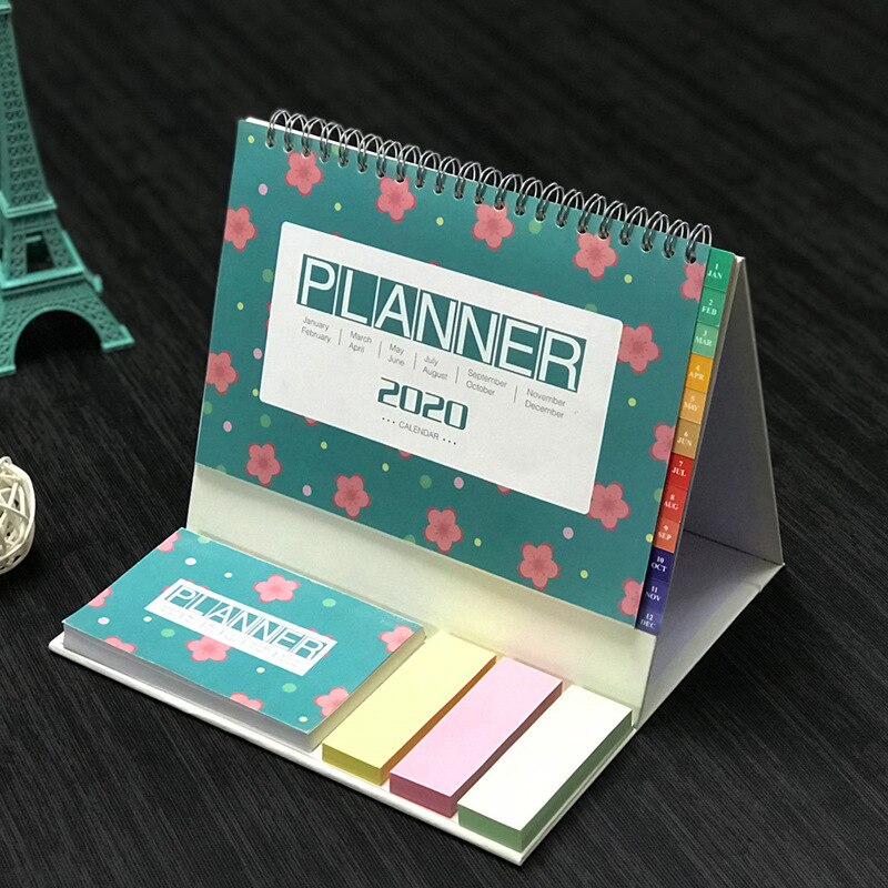 Vertical And Horizontal Calendar Desk Calendar Desktop Notebook Calendar N Times Posted Combination Calendar