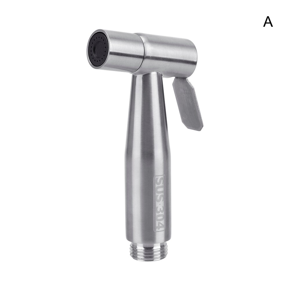 Rvs Bidet Kranen Handspuit Douchekop Handheld Bidet Sproeier Set Met Douche Slang Badkamer Accessoires: A
