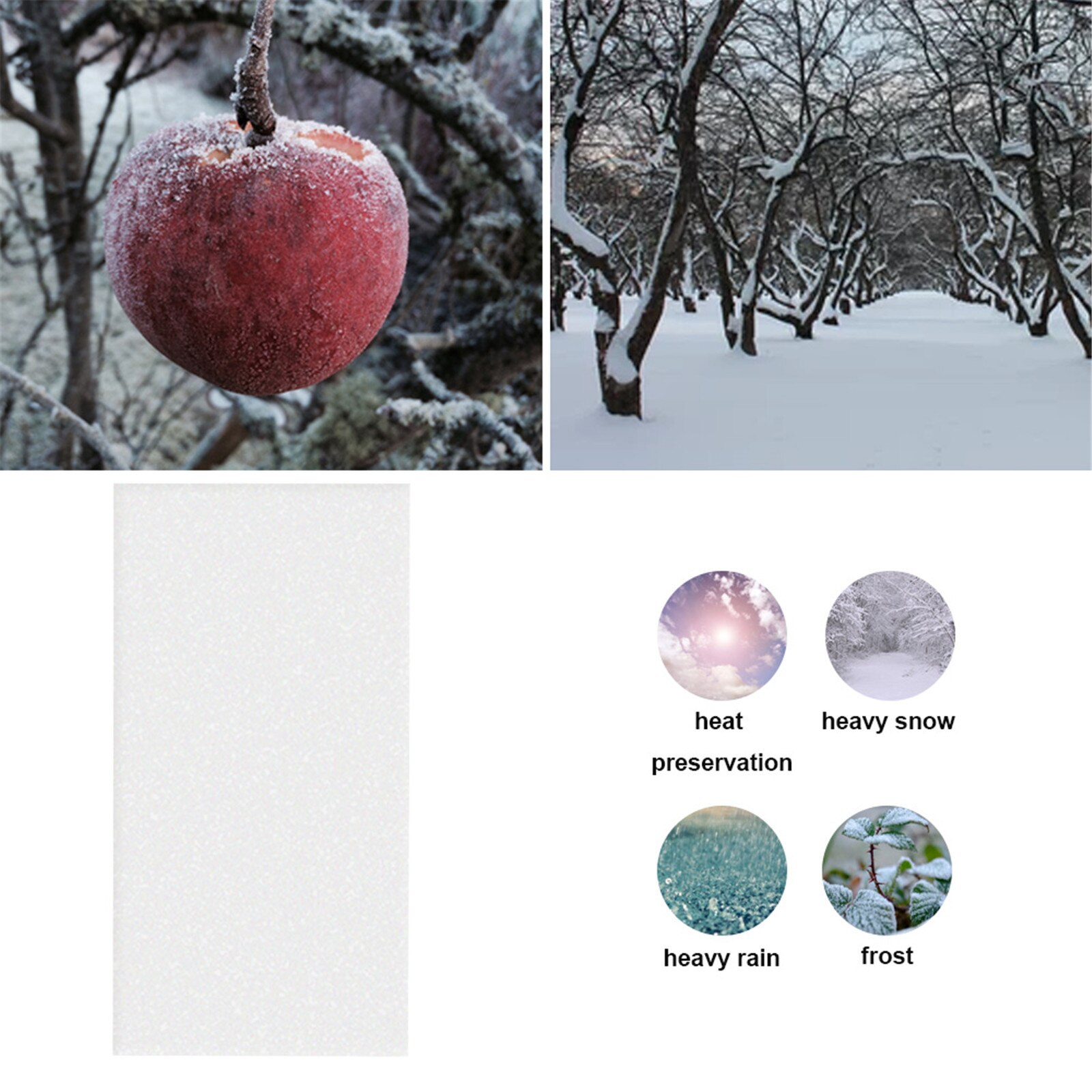 Floating Crop Cover/frost Blanket/frost Cloth/garden Fabric Plant Cover Winter Plant Protection Cover Garden Shade Nets