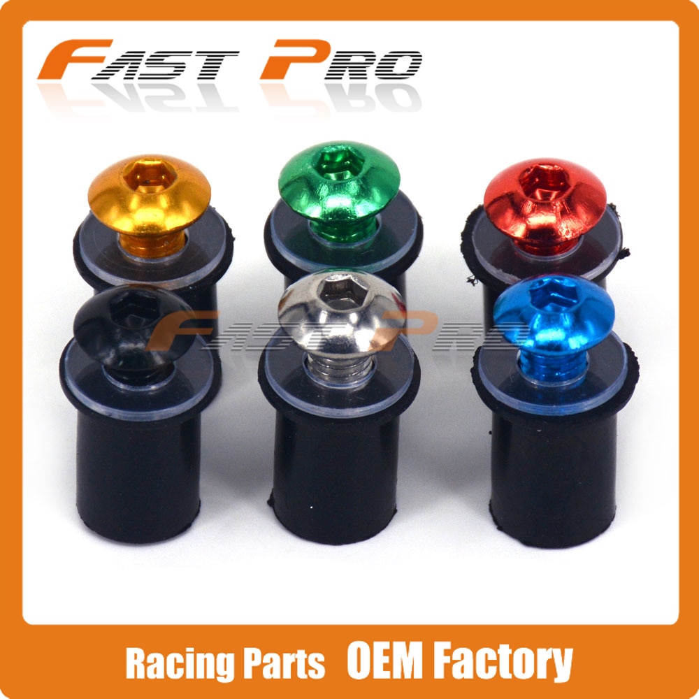 Vis pour pare-brise YZF R1 R6 FZ6R FZ6 XJR400 FZ1 S1000RR GSXR GSX Z1000 ZX10R Z750 998