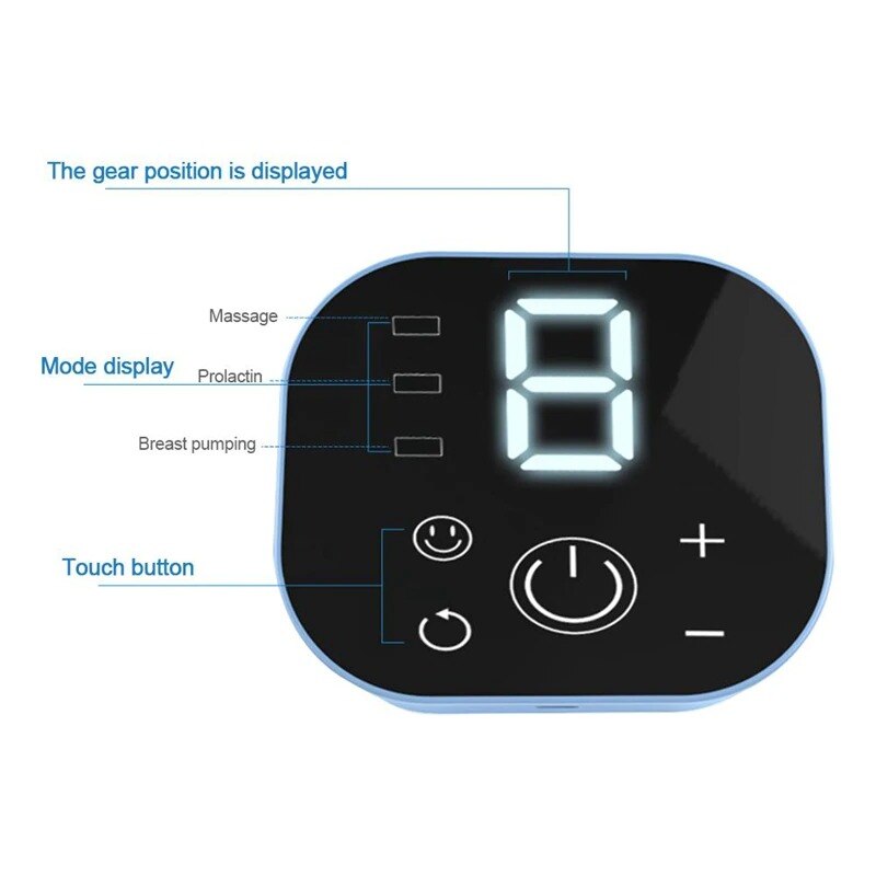 Automatische Brust Pumpen Gerät 9-Geschwindigkeit Einstellung Anti-Rückfluss Elektrische Brust Pumpe Clever Bilateralen Große Saug Ruhig
