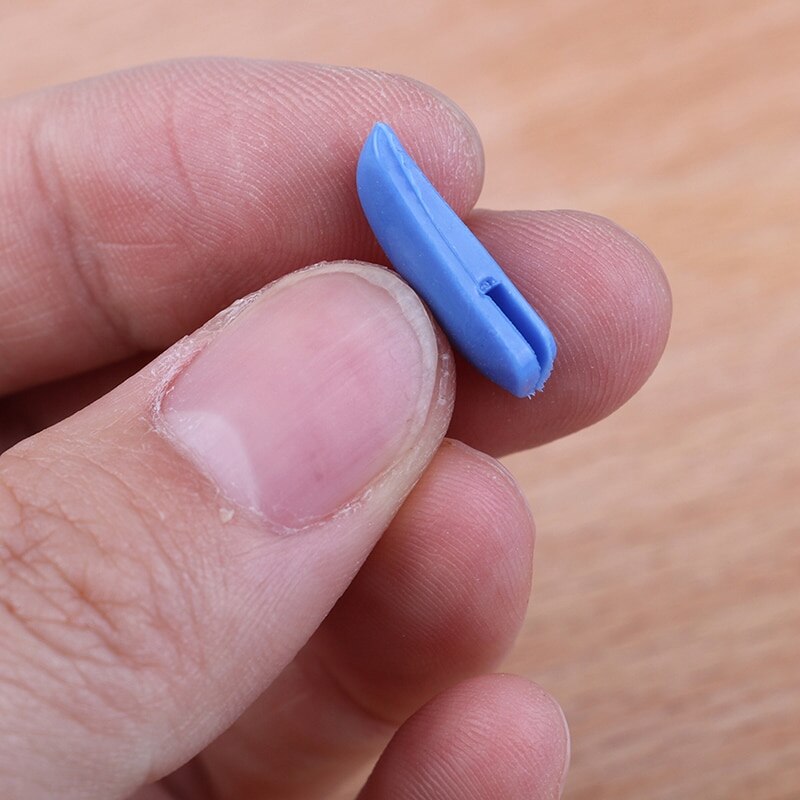 5 paren/set Siliconen Neus Pads Siliconen Anti-slip Pads Voor Brillen Brilmontuur Stok Op Neus Pad