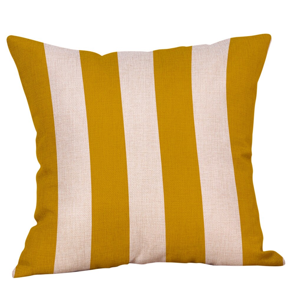 Senf gelben geometrische herbst herbst kissen abdeckung dekoration personalisierte und praktische familie weichen Sofa kissen: I