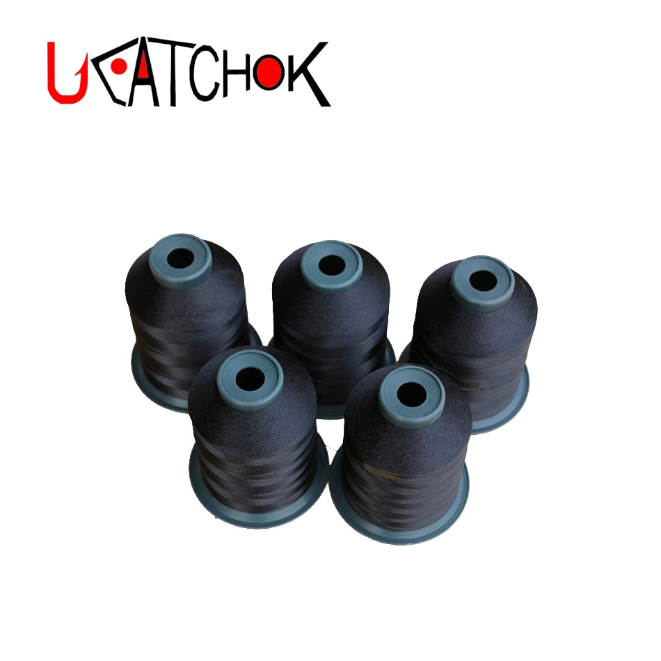 blackcolor polyester fiber Rod NOP thread 70D 100D 120D 150D 210D guide ring tying line DIY componcat epoxy resin repair