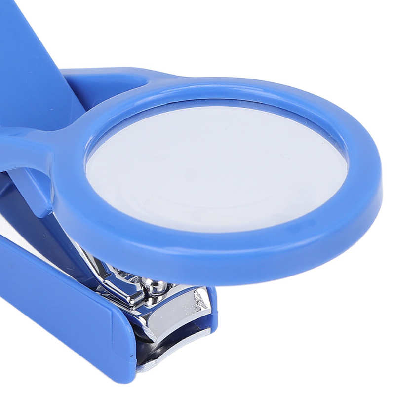 Nail Magnifier Scissors Magnifying Glass Nail Cutter Stainless Steel for Toenails
