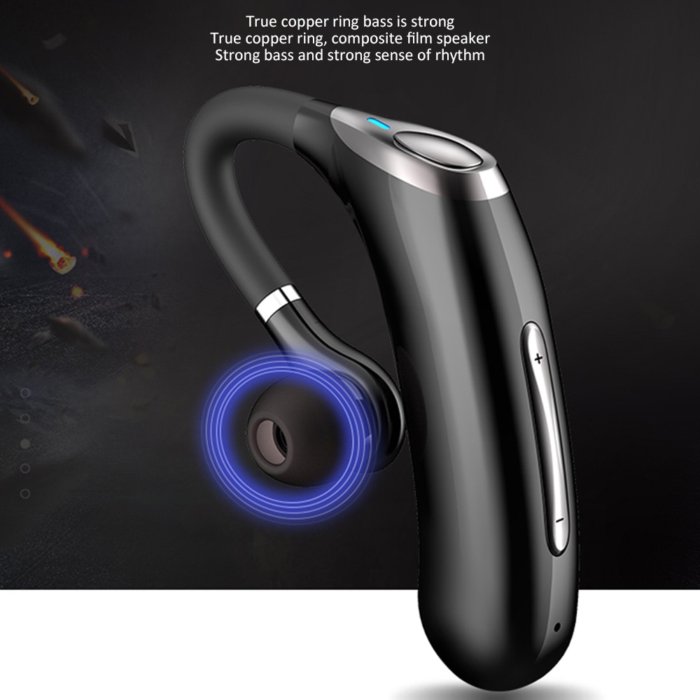 M50 Handsfree Wireless Bluetooth Earphones Noise Headphone Business Headset with Mic for Driver Sport Smartphones