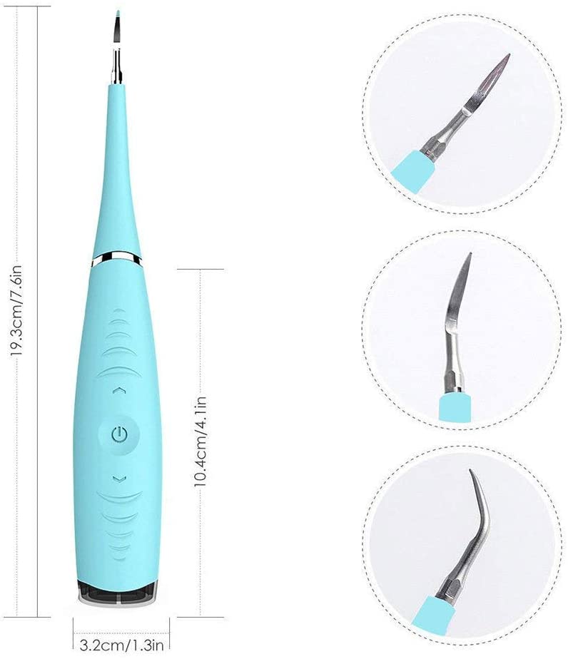 Limpiador Dental ultrasónico recargable, escalador Dental eléctrico resistente al agua, eliminador de cálculo