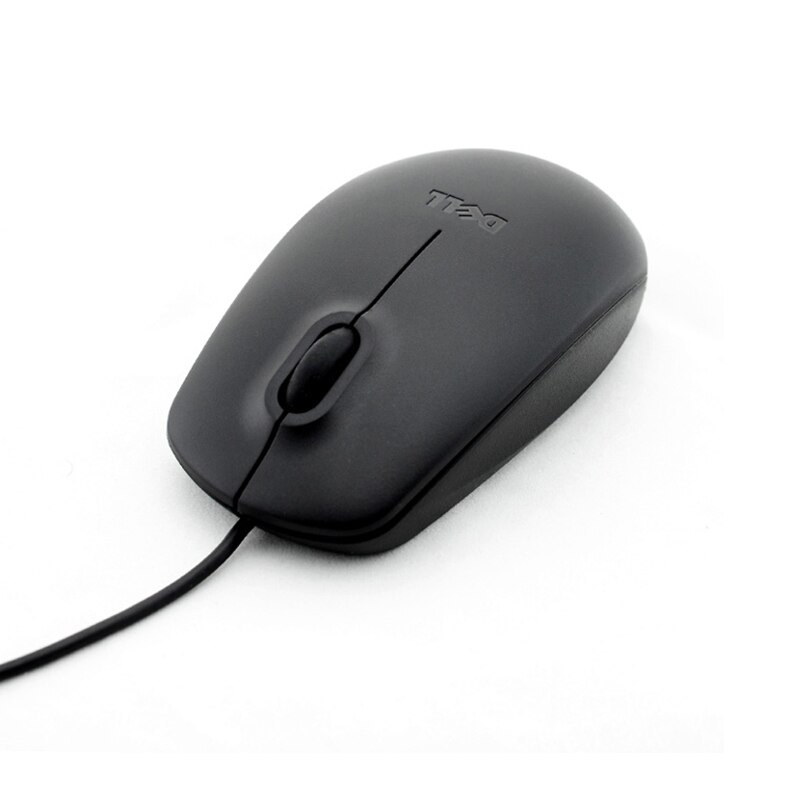 High-end original DELL MS111 USB optical wheel wired mouse color packaging: Default Title