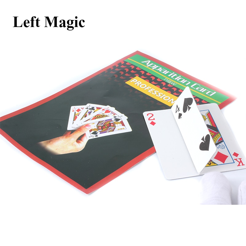 In-Air Ändern Gesicht In 0,1 Sec Karte-Close Up Magic Tricks Magie Requisiten Gimmick Bühne Mentalismus Straße komödie