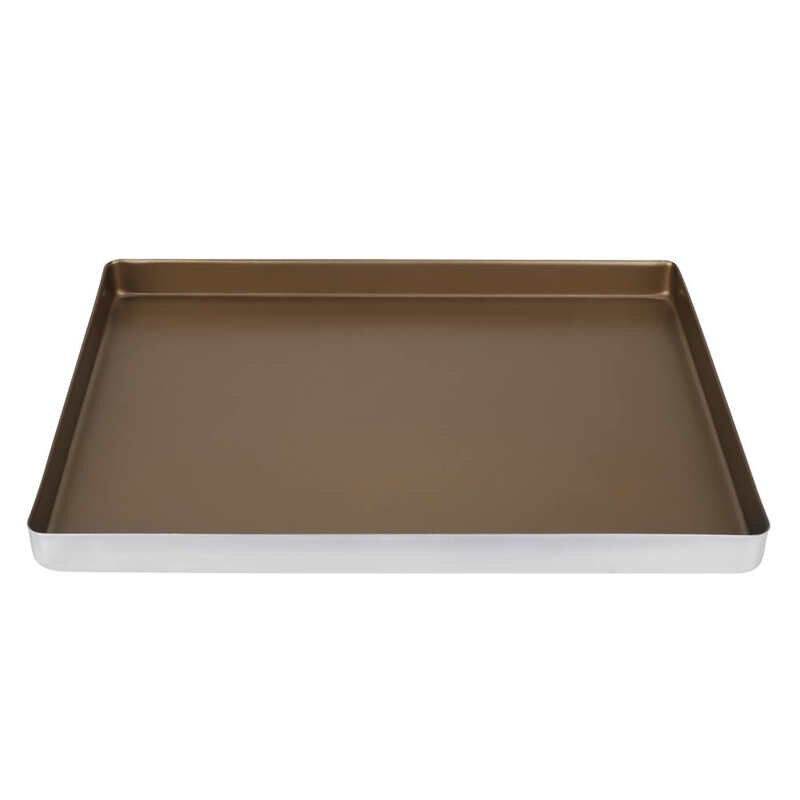 40 * 30 * 3cm Aluminum Alloy Baking Roasting Trays Baking Pan Bakeware Cake Cookies Sheet for Home Ovens