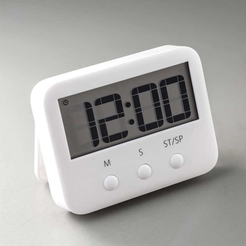 Mini Clock Battery Operate Simple Basic Operation Desktop Digital Electronic Mute Compact Portable for Travel Desk Shelf Bedside