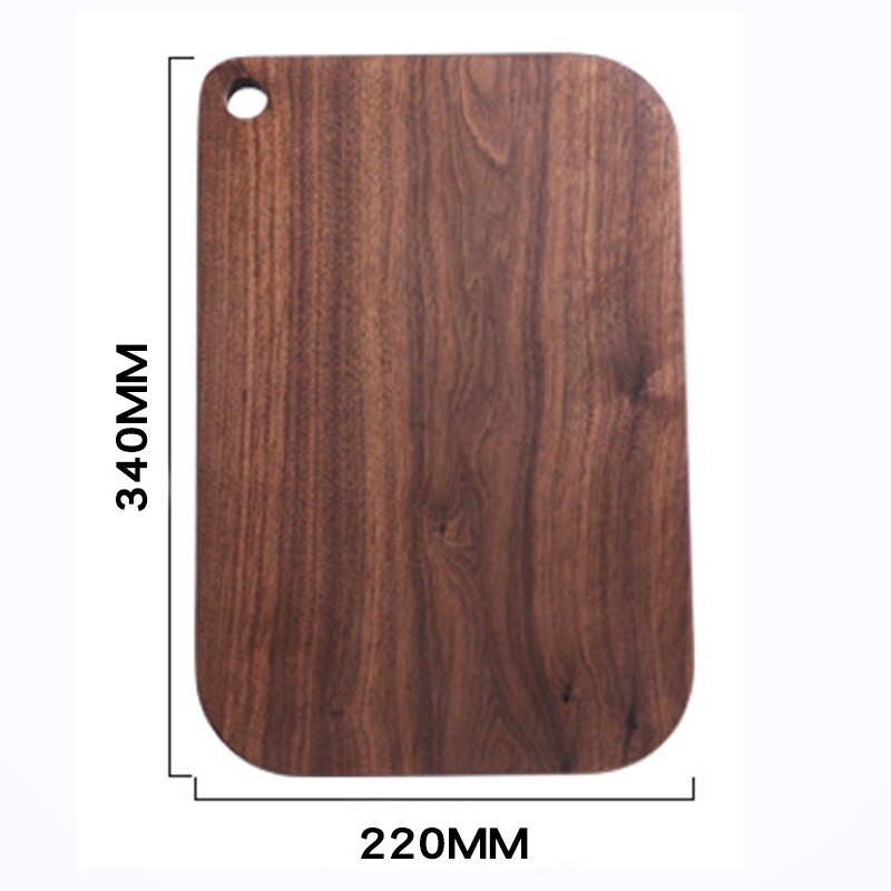 Planche à découper en bois de noyer noir, planche à découper pour le pain en bois avec grille, planches en bois pour la cuisine: green