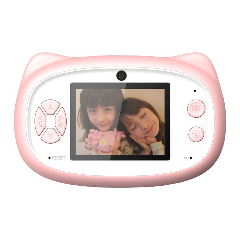 Kinder Kamera 8 MP Digital Kamera für Kinder 3-10 Jahre Alt, 1080P HD Stoßfest Wiederaufladbare Video Kamera für Mädchen Jungen Spielzeug