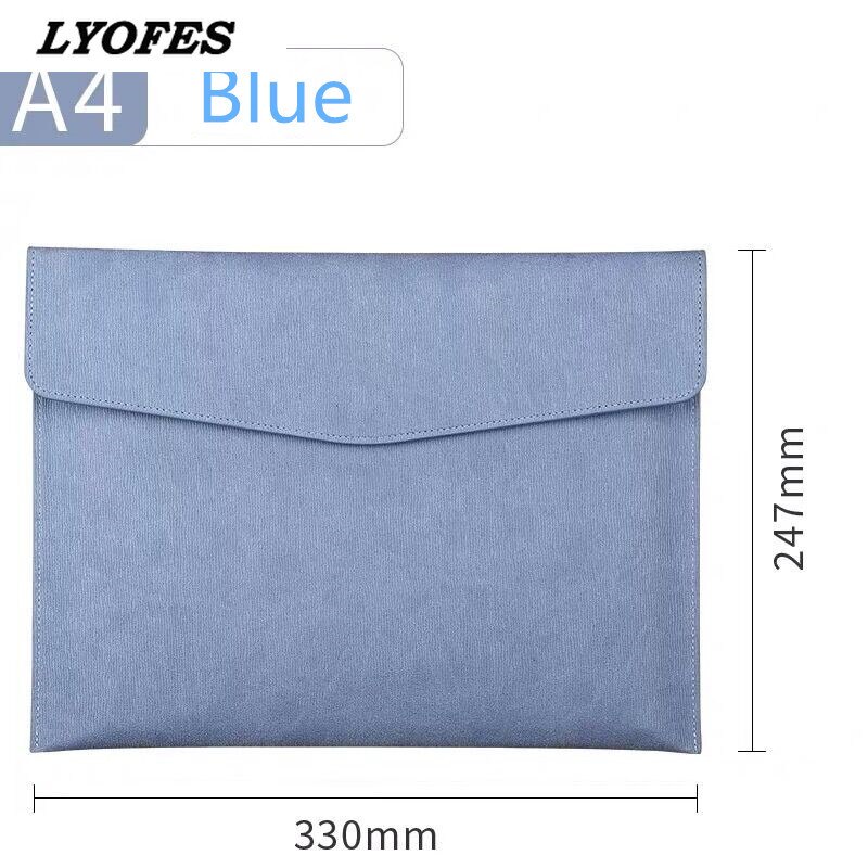 Waterproof A4 Fille Presentation Folder Document Papers Desk Organizer Storage Bag School Office Stationery Supplies