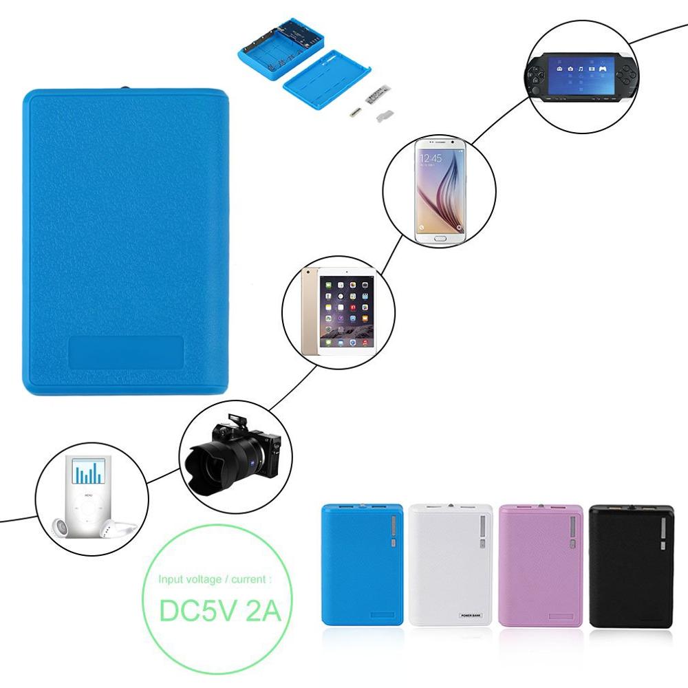 Power Bank Shell Diy 4*18650 Power Bank Case Lassen Power Bank Charger Case Pcba Module Kits