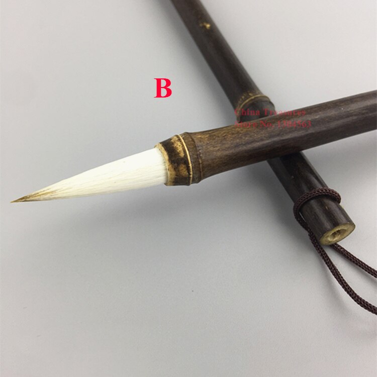 1 piece,Handmade Chinese Xiao Kai Calligraphy Brushes Pen Sumi-e Ink Writing Brush Student School Chinese Calligrphy Suppplies