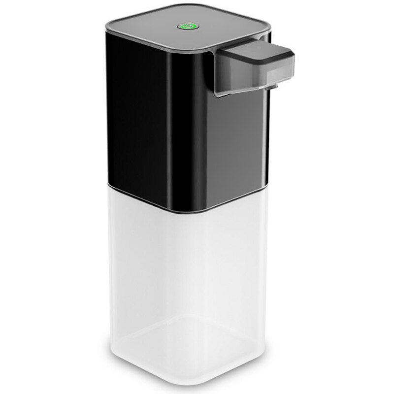 Dispenser Pressless Spray Machine Sensor Press Soap Dispenser 350Ml USB Soap Dispenser for Home: Black