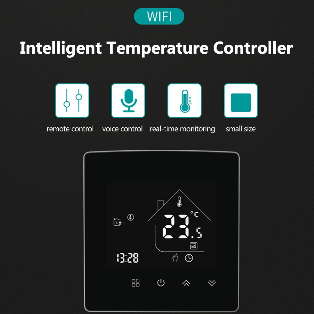Tuya WIFI Smart Temperatur Controller Thermostat Berühren Bildschirm APP Intelligente Temperatur Control Schalter Alexa Smart Home