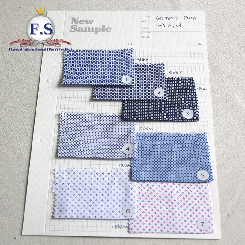 made to measure geometric prints men dress shirt