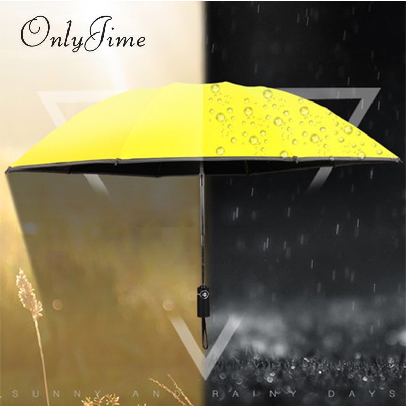 Only Jime Automatic Reverse Umbrella Windproof Umbrellas Folding Waterproof Folding Reverse Umbrella Rain Gear