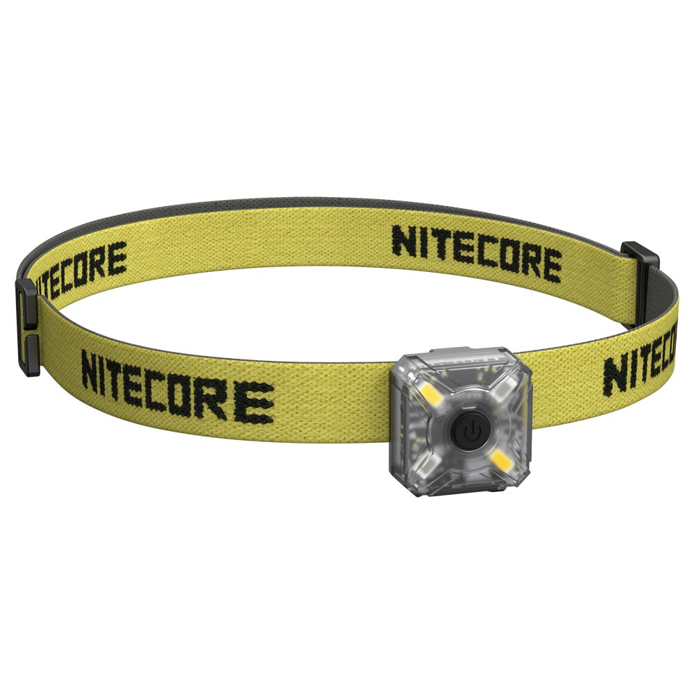 Topale nitecore  nu05 kit 35 lms hvidt rødt lys højtydende 4 led letvægts usb genopladelig udendørs cykel pandelampe mate: Nu05 sæt