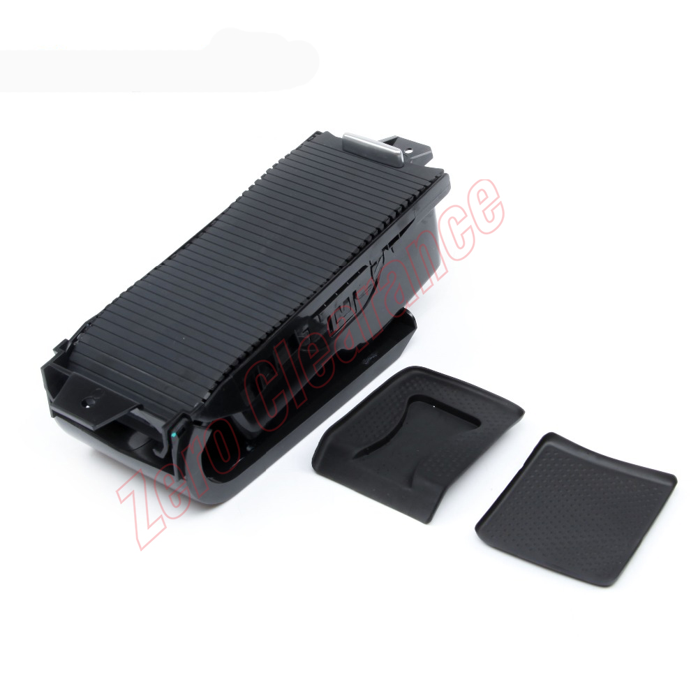 Portavasos con reposabrazos para VW Je.tta MK5 Golf MK6 Scirocco 1K0862531A, compartimento central europeo de plástico negro, 1K0 862 531A 82V